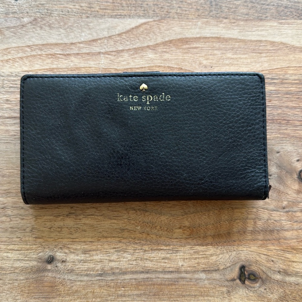 Kate Spade Cobble Hill Stacy Wallet (Black)
